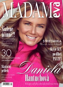obrázok titulky časopisu Madam Eva, číslo September 2019